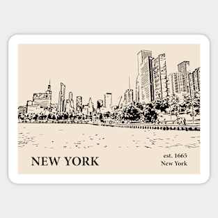 New York - New York Sticker